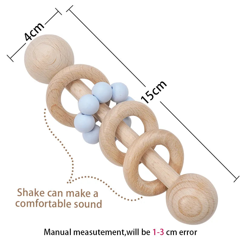 Organic Safe Baby Wooden Teether