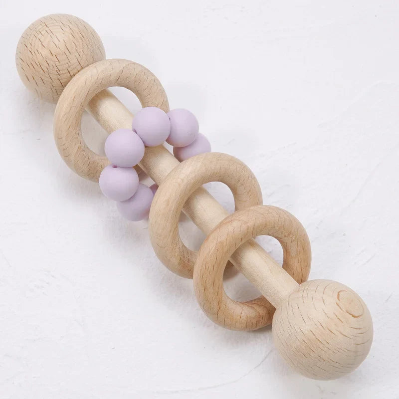 Organic Safe Baby Wooden Teether