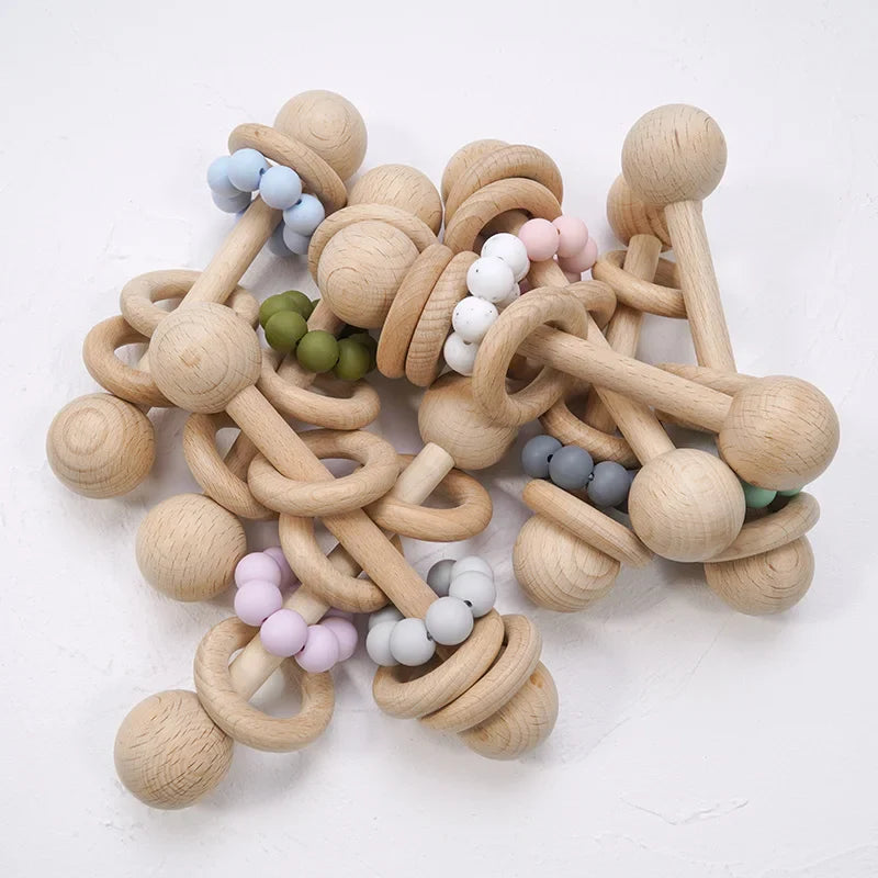 Organic Safe Baby Wooden Teether