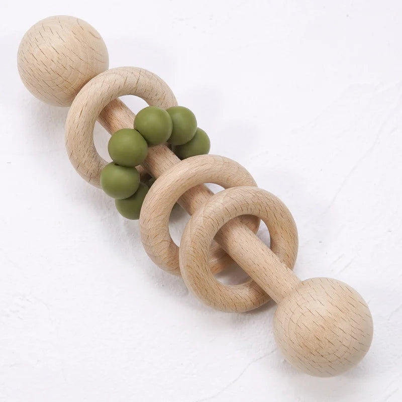 Organic Safe Baby Wooden Teether