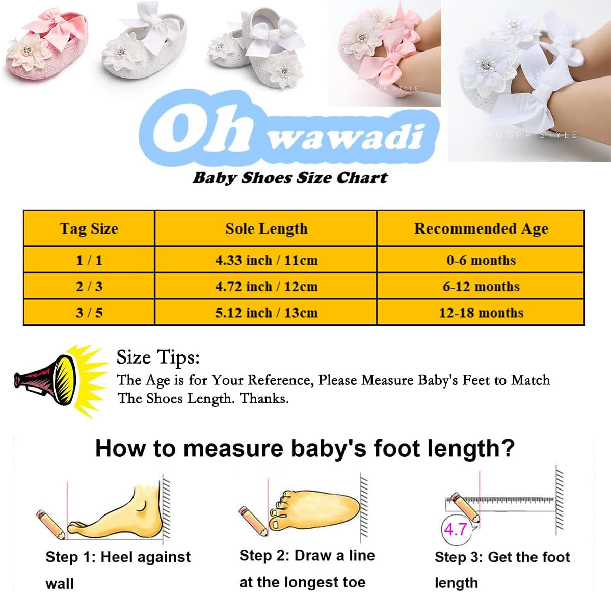 Infant Baby Girl Shoes Baby 