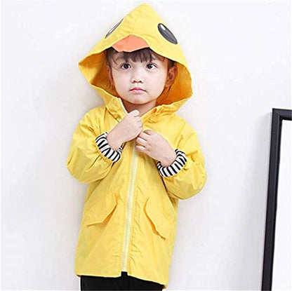Toddler Baby Boy Girl Duck Rain Jacket