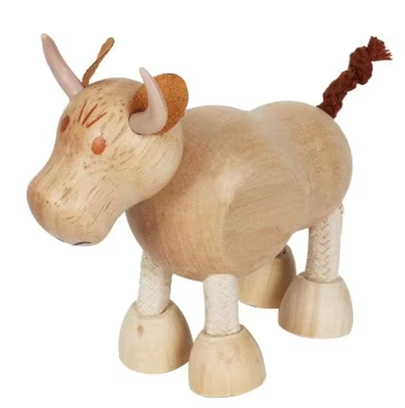 Wooden Cutely Animals Doll