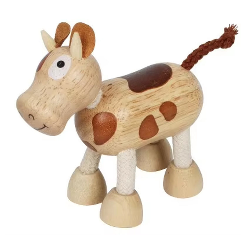 Wooden Cutely Animals Doll