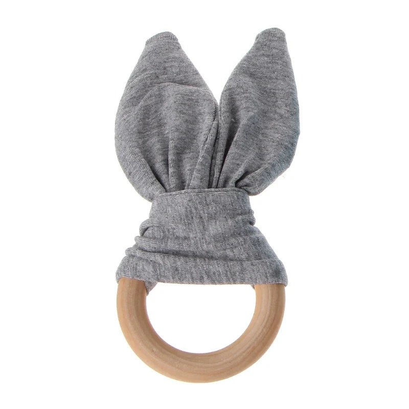 Cute Cotton Rabbit Ears Baby Teether