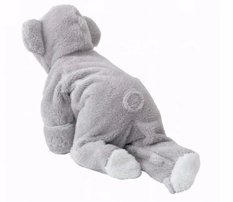 Newborn Baby Rompers Autumn Winter Warm Fleece Baby Boys Costume Baby Girls Clothing Animal Overall Baby Jumpsuits