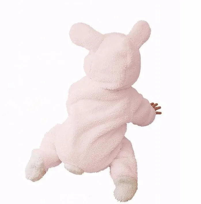 Newborn Baby Rompers Autumn Winter Warm Fleece Baby Boys Costume Baby Girls Clothing Animal Overall Baby Jumpsuits