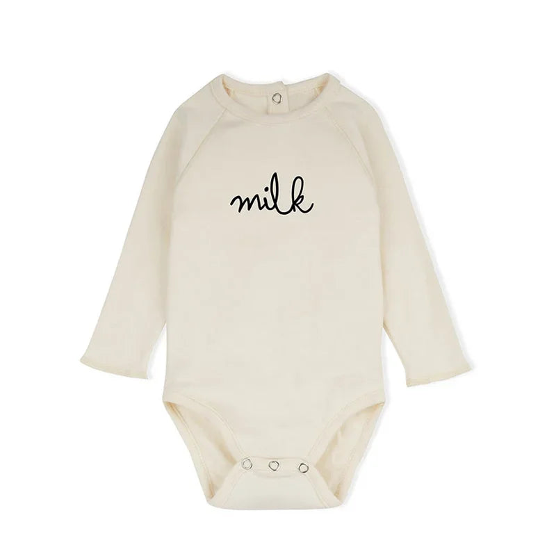Newborn Baby Rompers Long Sleeve Organic
