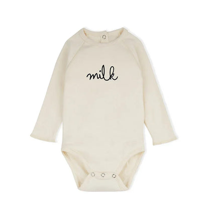 Newborn Baby Rompers Long Sleeve Organic