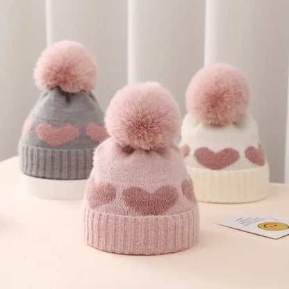 2023 New Autumn Winter Baby Knitted Hats