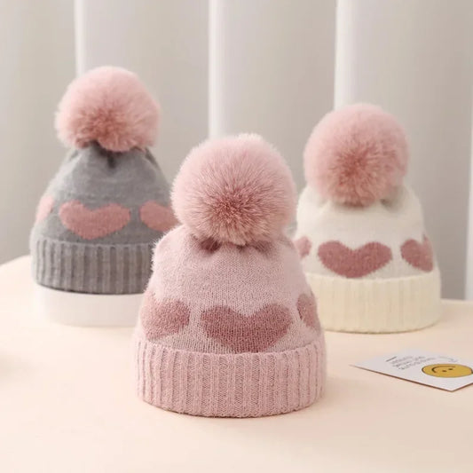 2023 New Autumn Winter Baby Knitted Hats