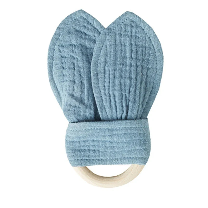 Cute Cotton Rabbit Ears Baby Teether