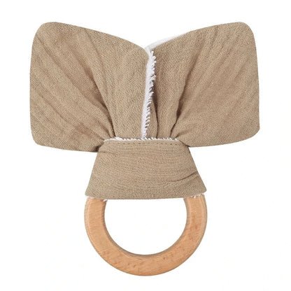 Cute Cotton Rabbit Ears Baby Teether