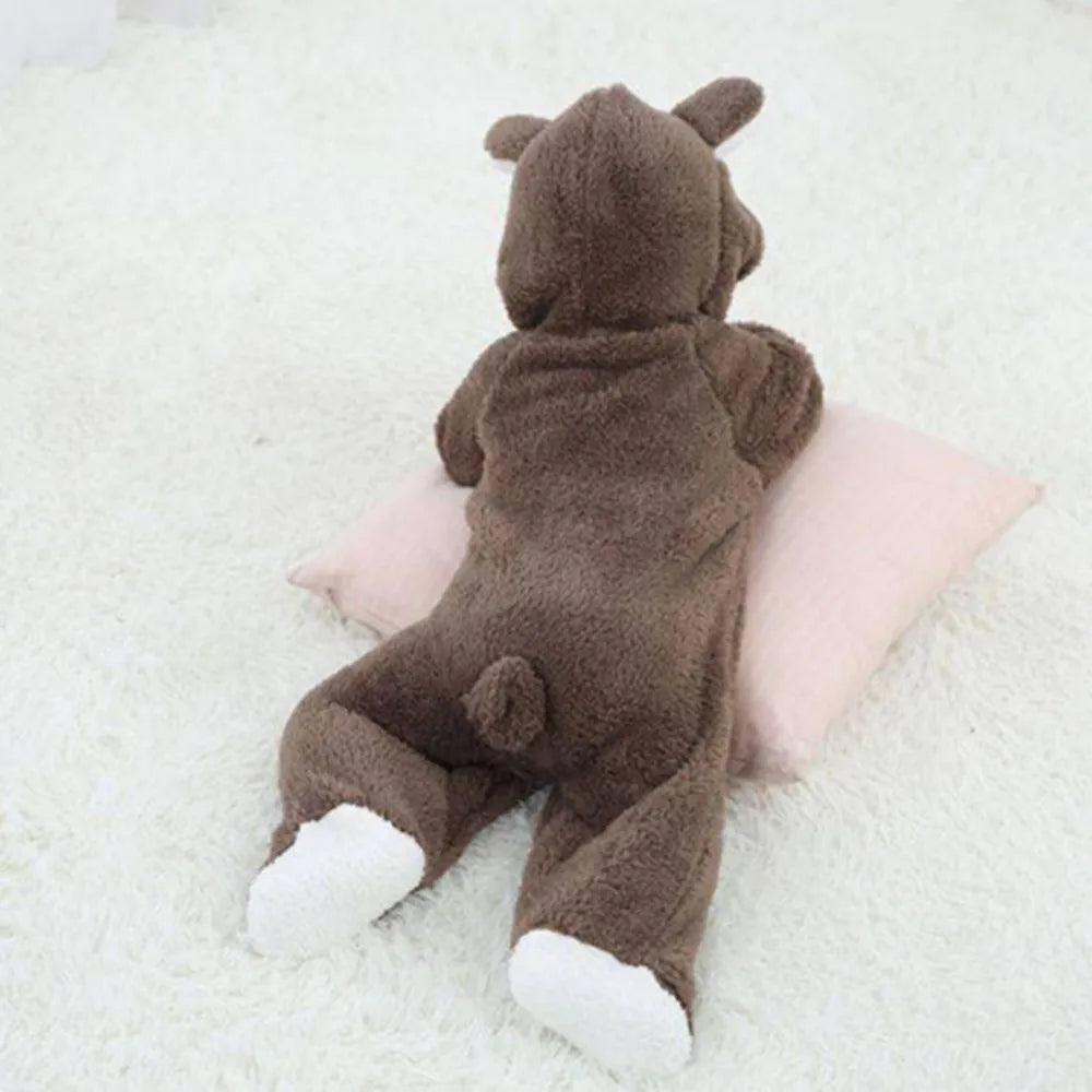 Winter Baby Clothes Cute Cartoon Bear