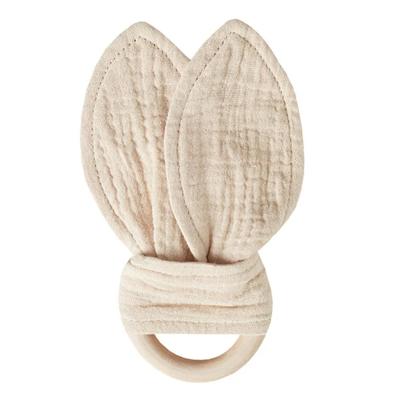 Cute Cotton Rabbit Ears Baby Teether