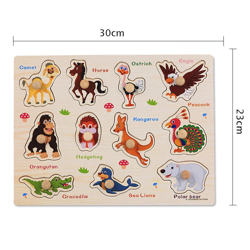 Montessori Baby Toys Wooden