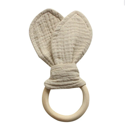Cute Cotton Rabbit Ears Baby Teether