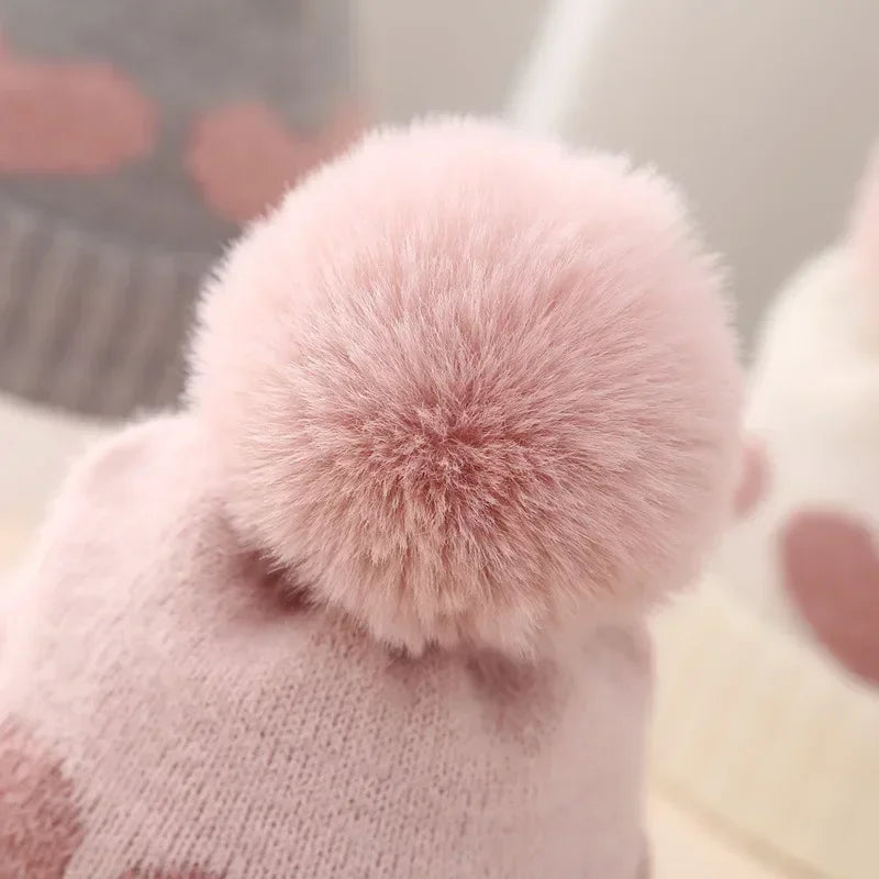 2023 New Autumn Winter Baby Knitted Hats