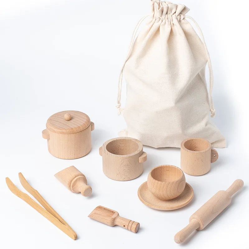 Montessori Sensory Enlighten Puzzle Toys Set