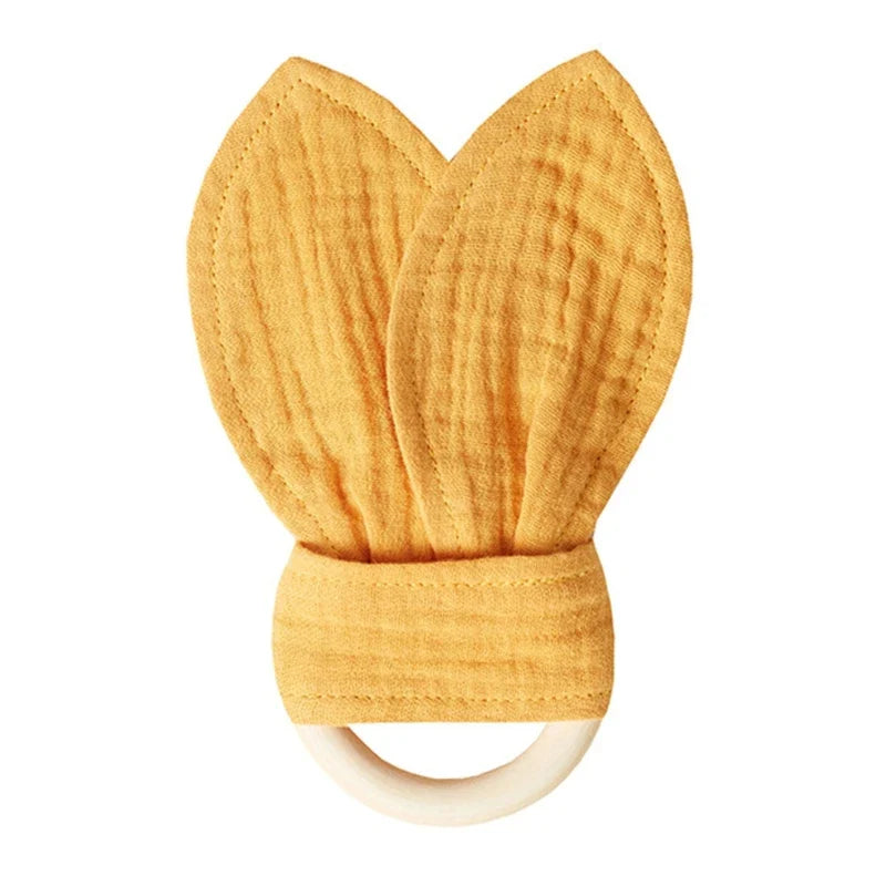 Cute Cotton Rabbit Ears Baby Teether