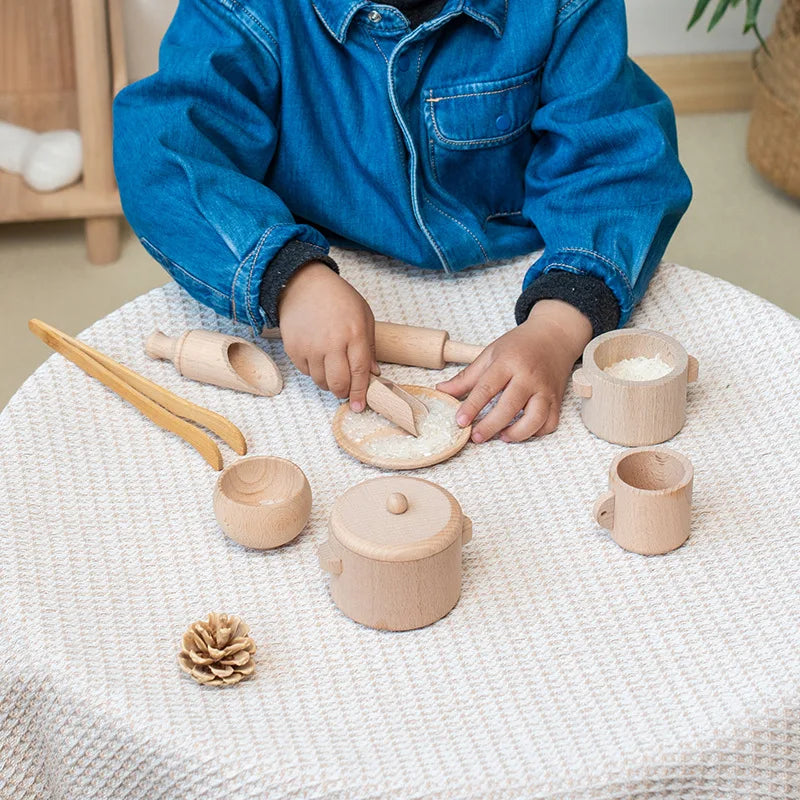 Montessori Sensory Enlighten Puzzle Toys Set