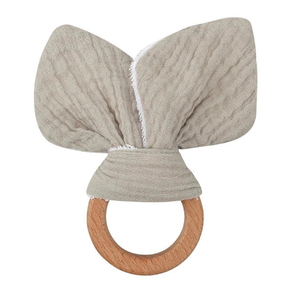 Cute Cotton Rabbit Ears Baby Teether