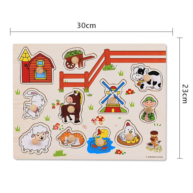 Montessori Baby Toys Wooden