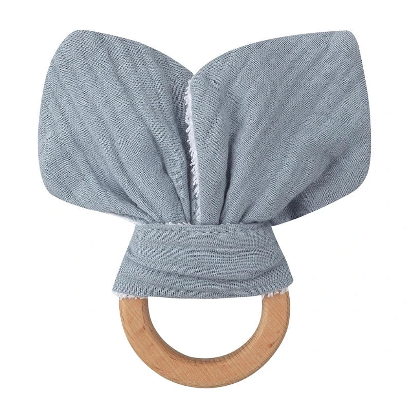 Cute Cotton Rabbit Ears Baby Teether