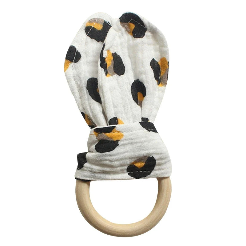 Cute Cotton Rabbit Ears Baby Teether