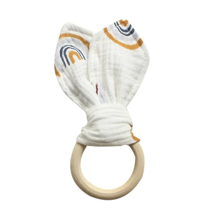 Cute Cotton Rabbit Ears Baby Teether