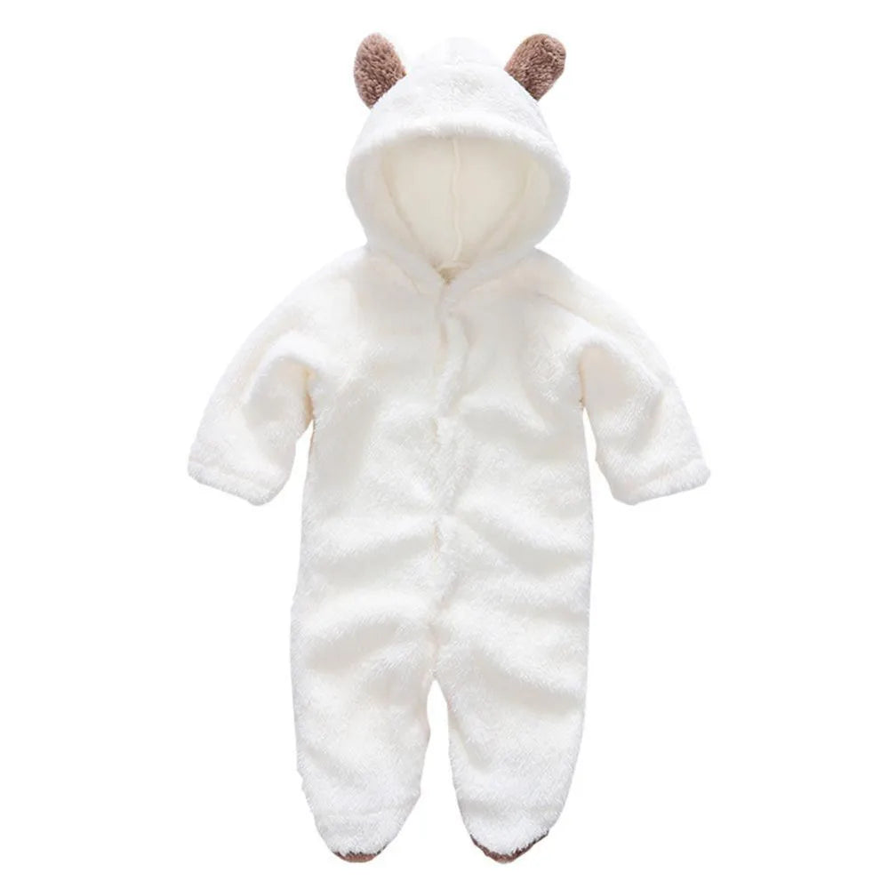 Winter Baby Clothes Cute Cartoon Bear
