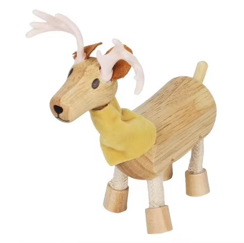 Wooden Cutely Animals Doll