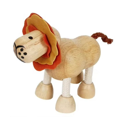 Wooden Cutely Animals Doll