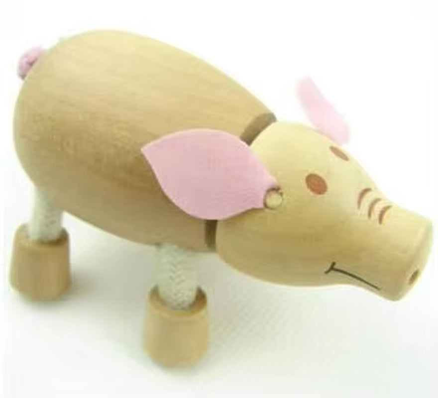 Wooden Cutely Animals Doll