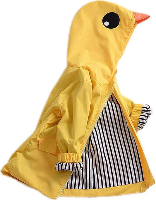 Toddler Baby Boy Girl Duck Rain Jacket